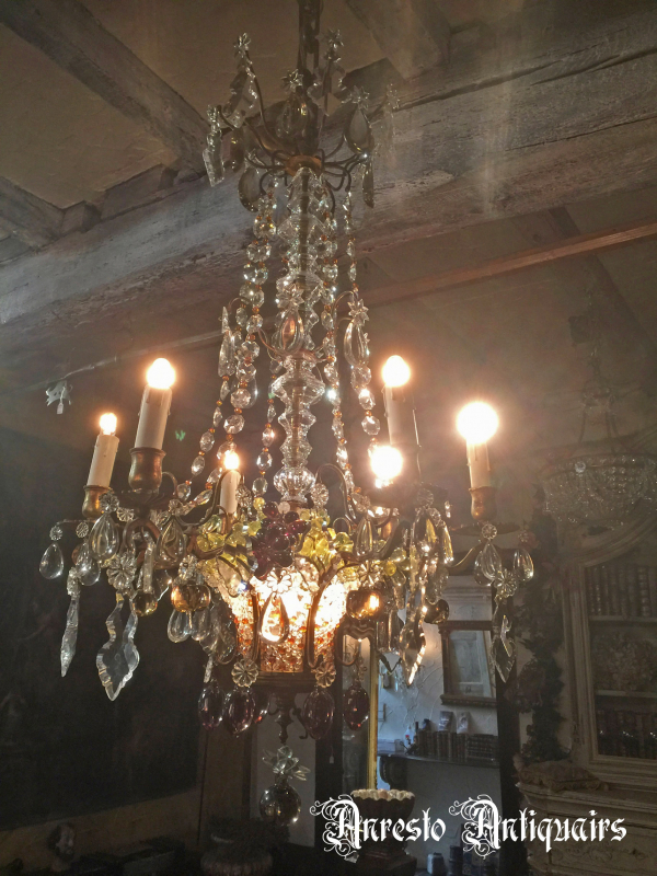 Ref. 02- Antieke Italiaanse hanglamp