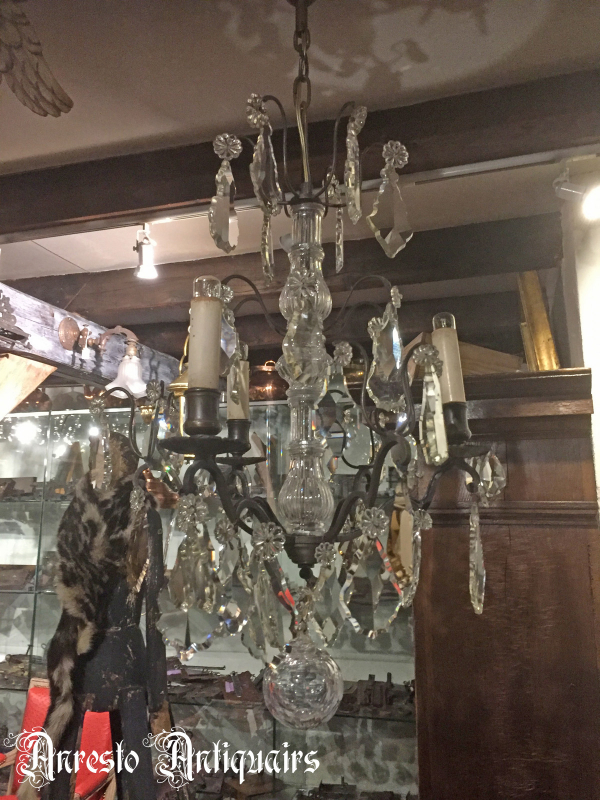Ref. 13 – Antieke Franse Rococo hanglamp