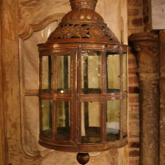 Vlaamse hanglamp 18e eeuw