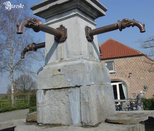Ref. 16 – Bronzen waterspuwer, bronze fountain spout