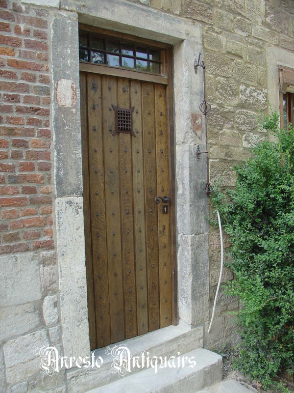 Ref. 46 – Exclusieve deur wordt op uw maat gemaakt met oud hout