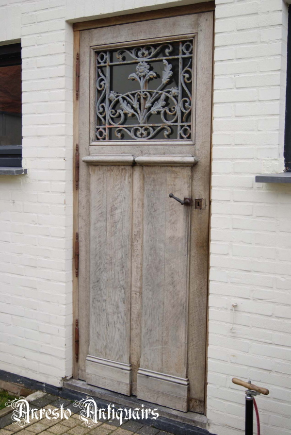 Ref. 51 – Exclusieve deur wordt op uw maat gemaakt met oud hout