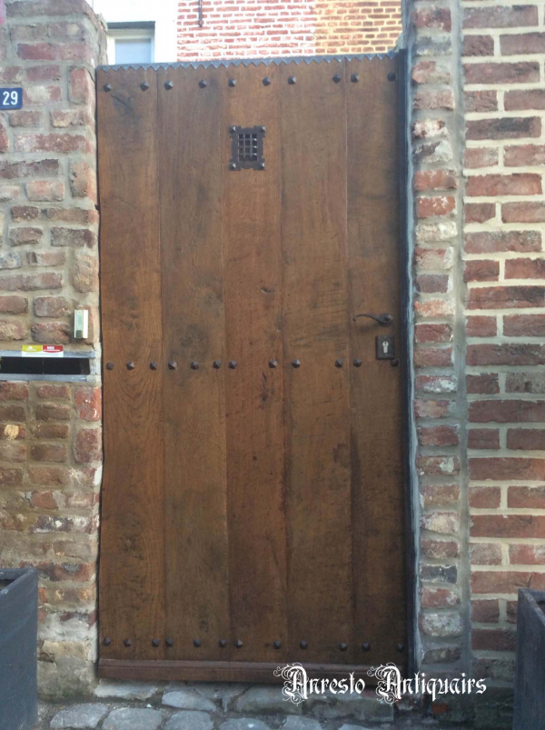 Ref. 54 – Exclusieve deur wordt op uw maat gemaakt met oud hout