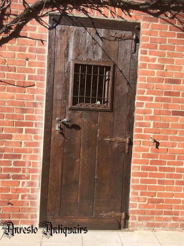 Ref. 55 – Exclusieve deur wordt op uw maat gemaakt met oud hout