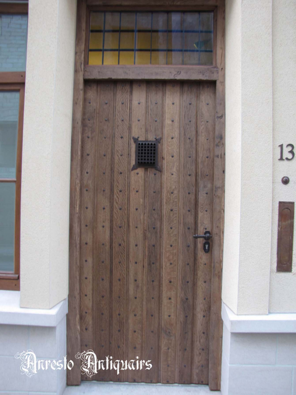 Ref. 57 – Exclusieve deur wordt op uw maat gemaakt met oud hout