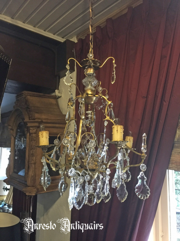 Ref. 19 – Exclusieve Franse Rococo hanglamp foto 2