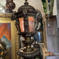 Ref. 45 – Oude Venetiaanse houten lantaarn foto 2