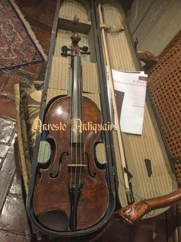 Ref. 69 – Antieke Duitse viool foto 1