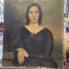 Ref. 45 – Antiek damesportretschilderij foto 1