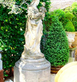 rok Respect Leonardoda Antieke Beelden Tuinbeelden Kerkbeelden Standbeelden - Anresto Decor