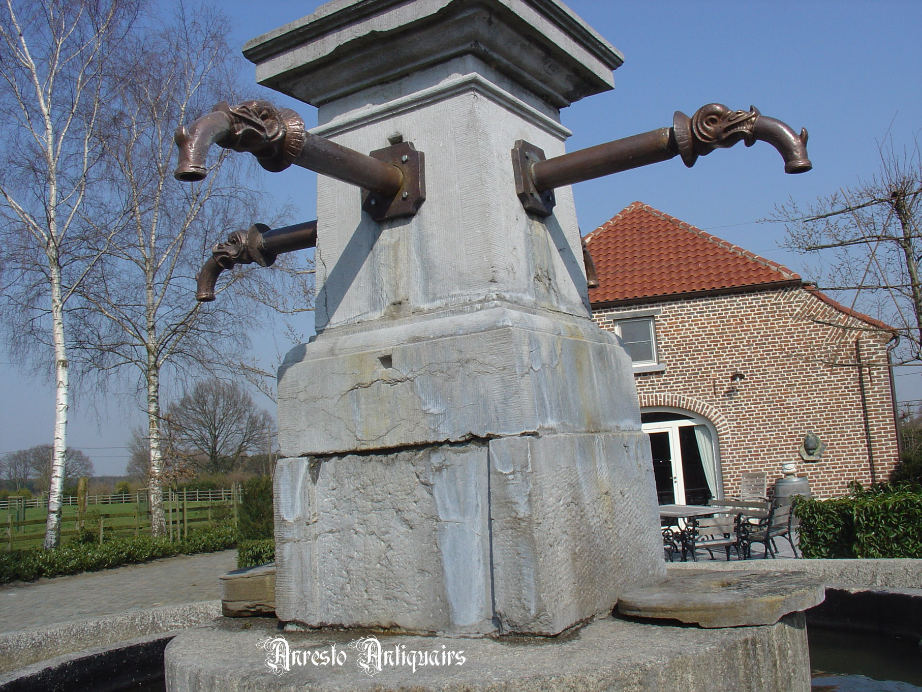 Ref. 15 – Bronzen waterspuwer