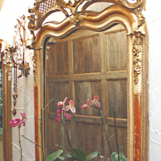 Spiegel in Franse Rococo