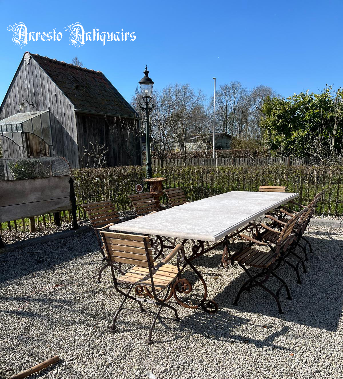 Ref. 01 – Venetiaanse tuintafel foto 1