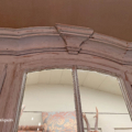 Ref. 77 – Antieke eikenhouten Franse vitrinekast foto 5