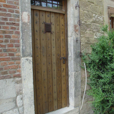 Ref. 46 – Exclusieve deur wordt op uw maat gemaakt met oud hout