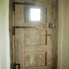 Ref. 74 – Exclusieve deur wordt op uw maat gemaakt met oud hout