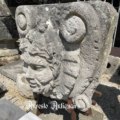 Ref. 54 – Antiek kalkzandstenen beeld Bacchus foto 2