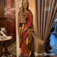 Ref. 43 – Antiek houten beeld Madonna met kind foto 1
