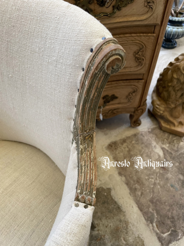 Ref. 85 – Koppel antieke Franse fauteuils foto 5