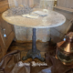 Ref. 33 – Antieke Franse bistro tafel foto 1