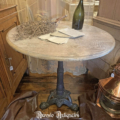 Ref. 33 – Antieke Franse bistro tafel foto 3