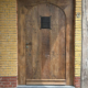 Ref. 23 – Gerealiseerd project exclusieve houten voordeur op maat foto 1