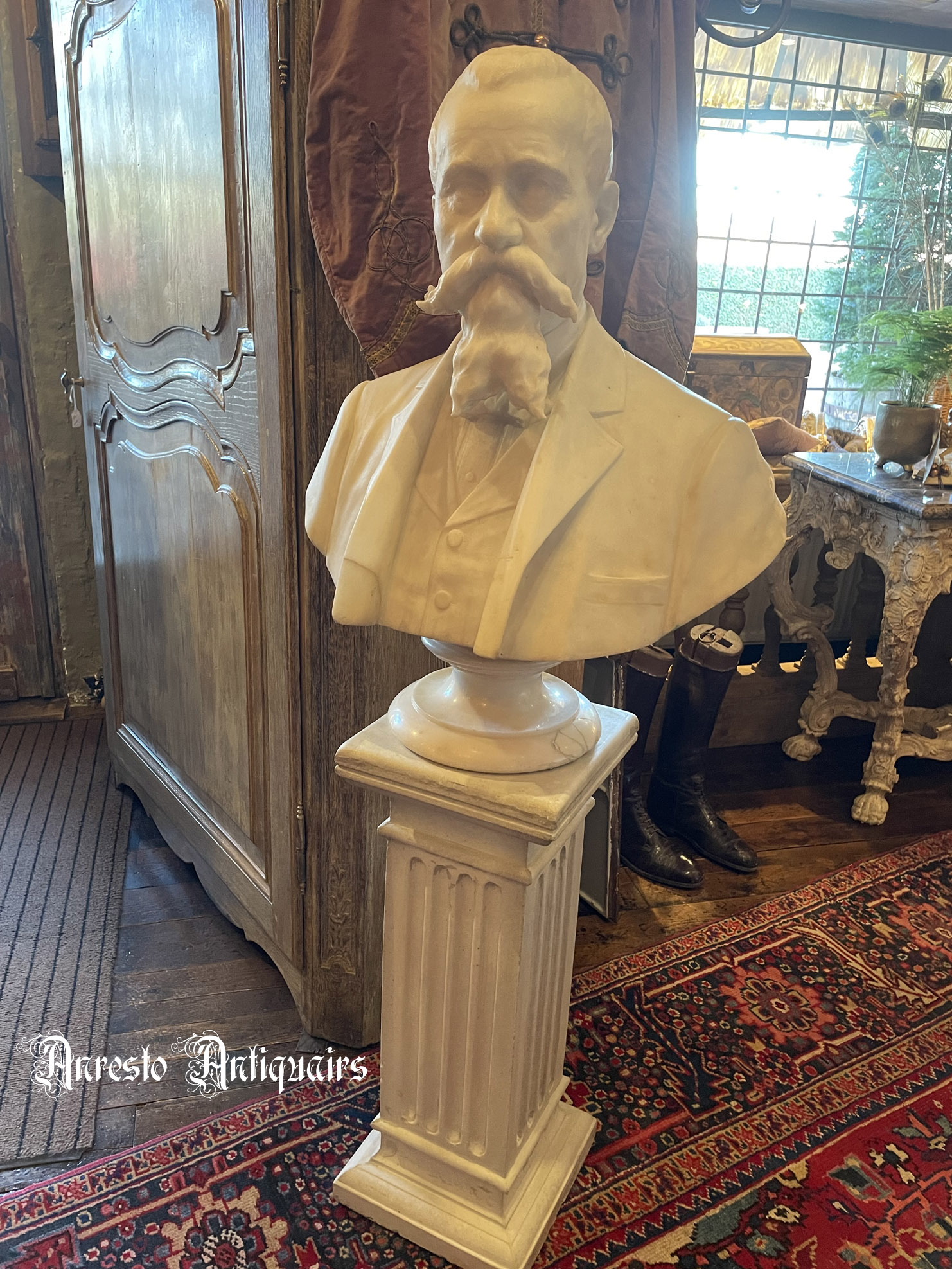 Ref. 02 – Antiek Italiaans borstbeeld