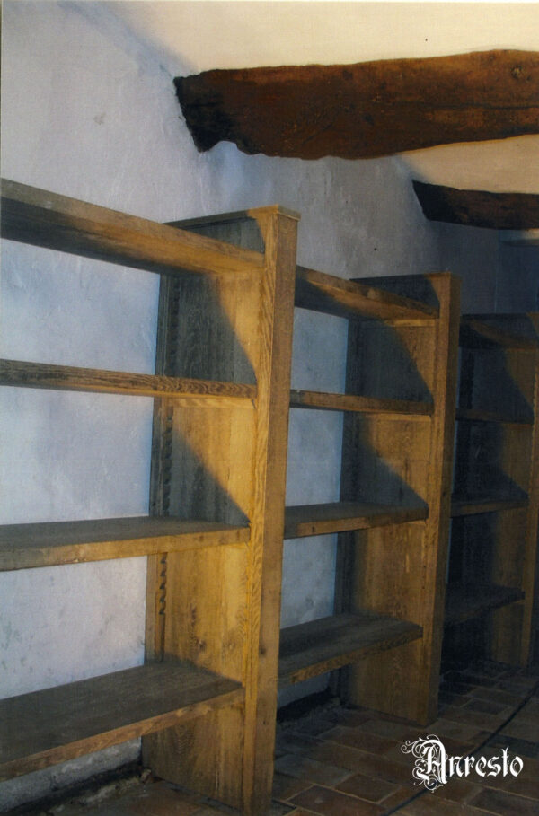 Ref. 12 – Boekenrekken, stapelrekken, exclusieve inrichting