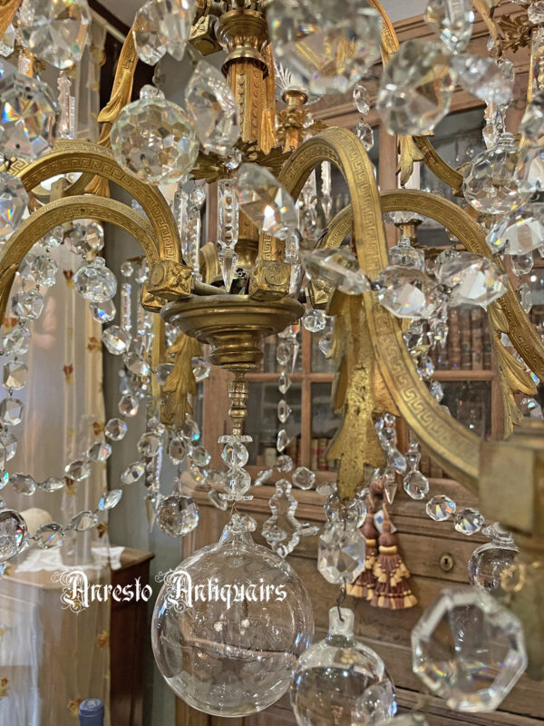 Ref. 13 – Antieke Luikse kasteel luster - Afbeelding 5