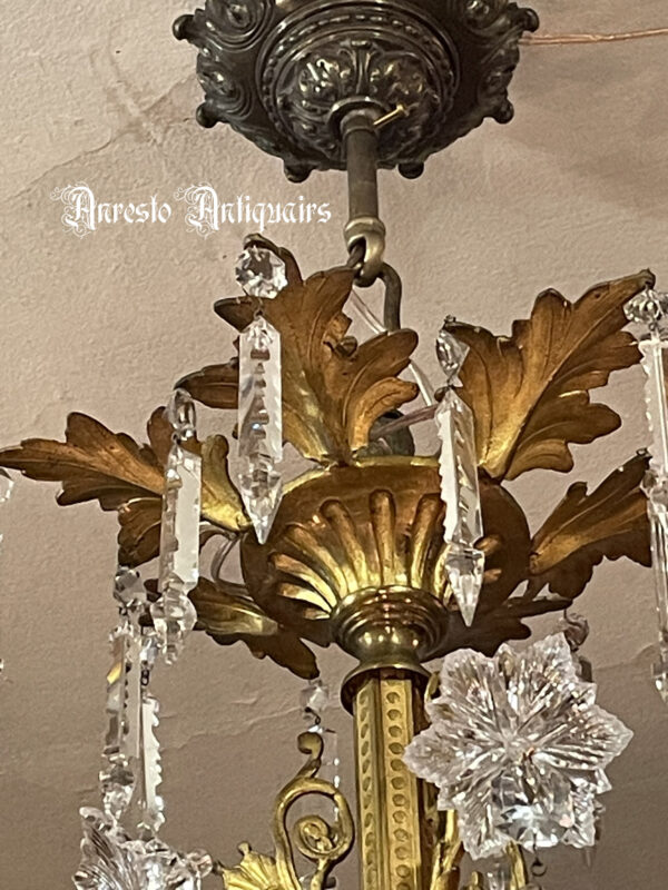 Ref. 13 – Antieke Luikse kasteel luster - Afbeelding 8