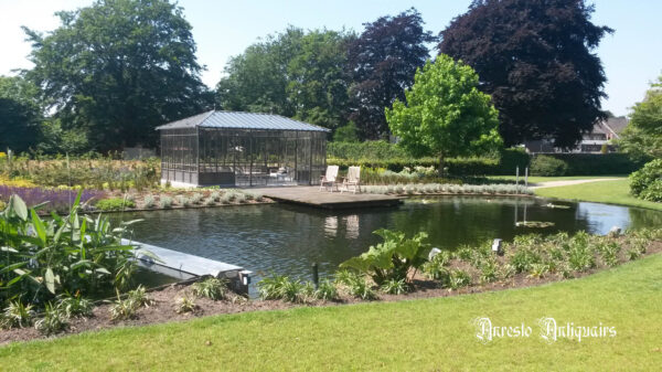 Ref. 37 – Antieke smeedijzeren constructie, oude ijzeren constructie
