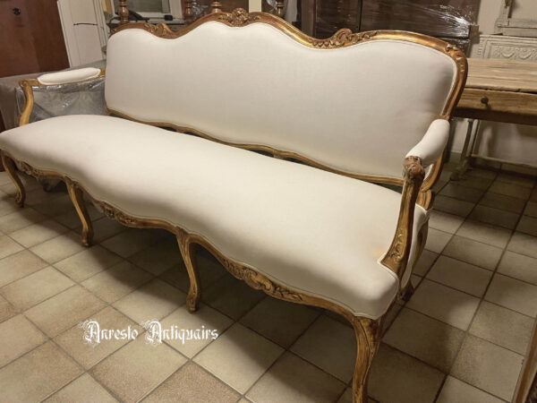 Ref. 50 – Antieke Luikse 3-zitsbank