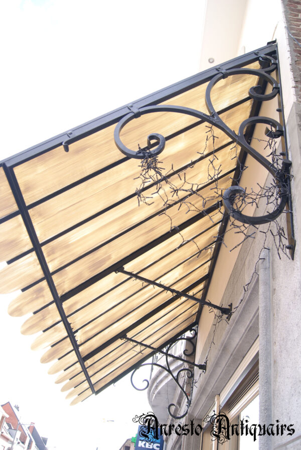 Ref. 49 – Antieke smeedijzeren constructie, oude ijzeren constructie - Afbeelding 2