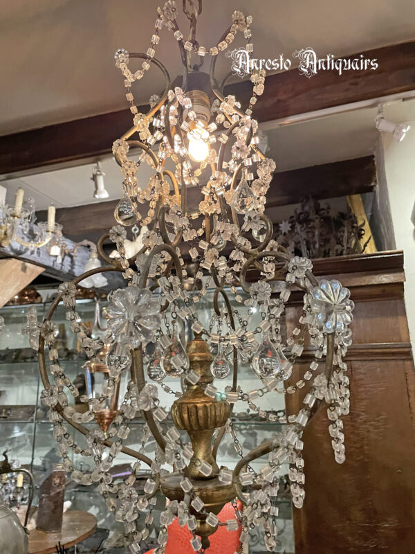 Ref. 53 – Stel antieke Italiaanse hanglampen - Afbeelding 4