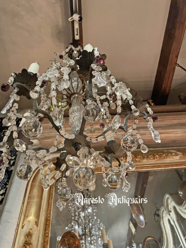 Ref. 54 – Antiek Italiaanse hanglamp - Afbeelding 2