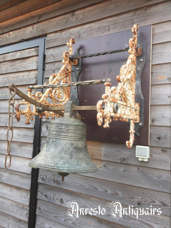 Ref. 68 – Antieke bronzen kloostertrekbel