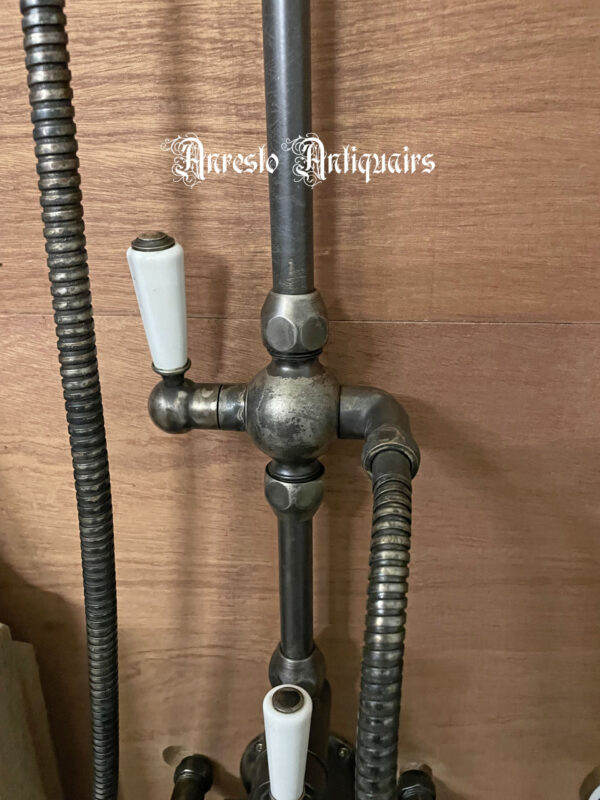 Ref. 99 – Exclusieve koperen douchekraan met handsproeier - Afbeelding 5