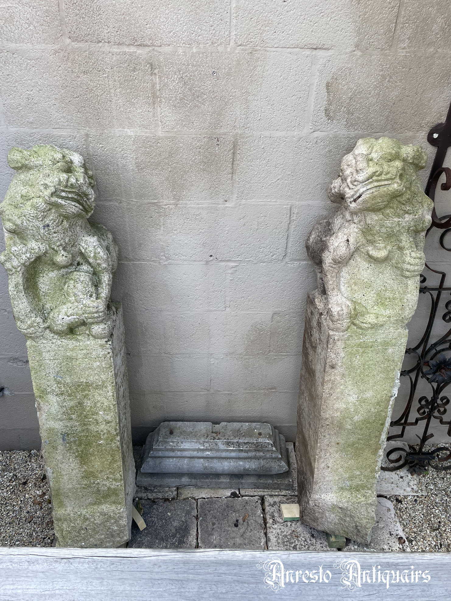 Ref. 31 – Antieke Chinese tempelleeuwen foto 2
