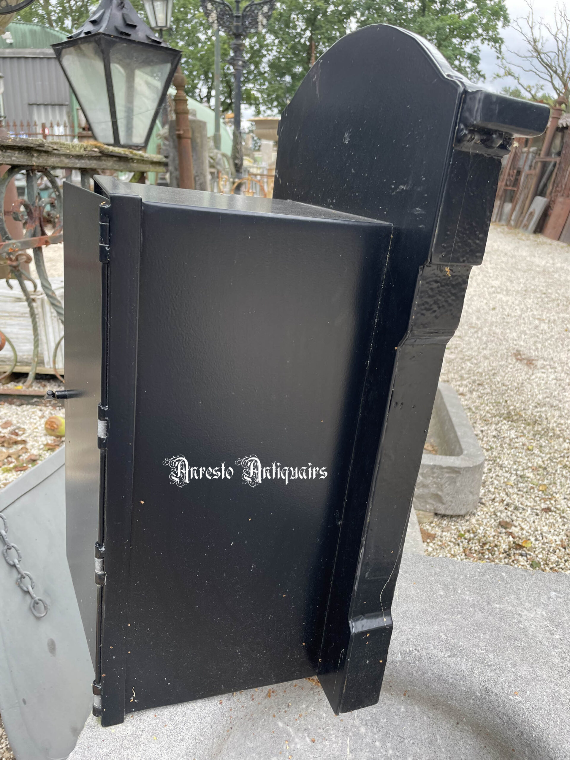 Ref. 70 – Hollandse gietijzeren brievenbus foto 4