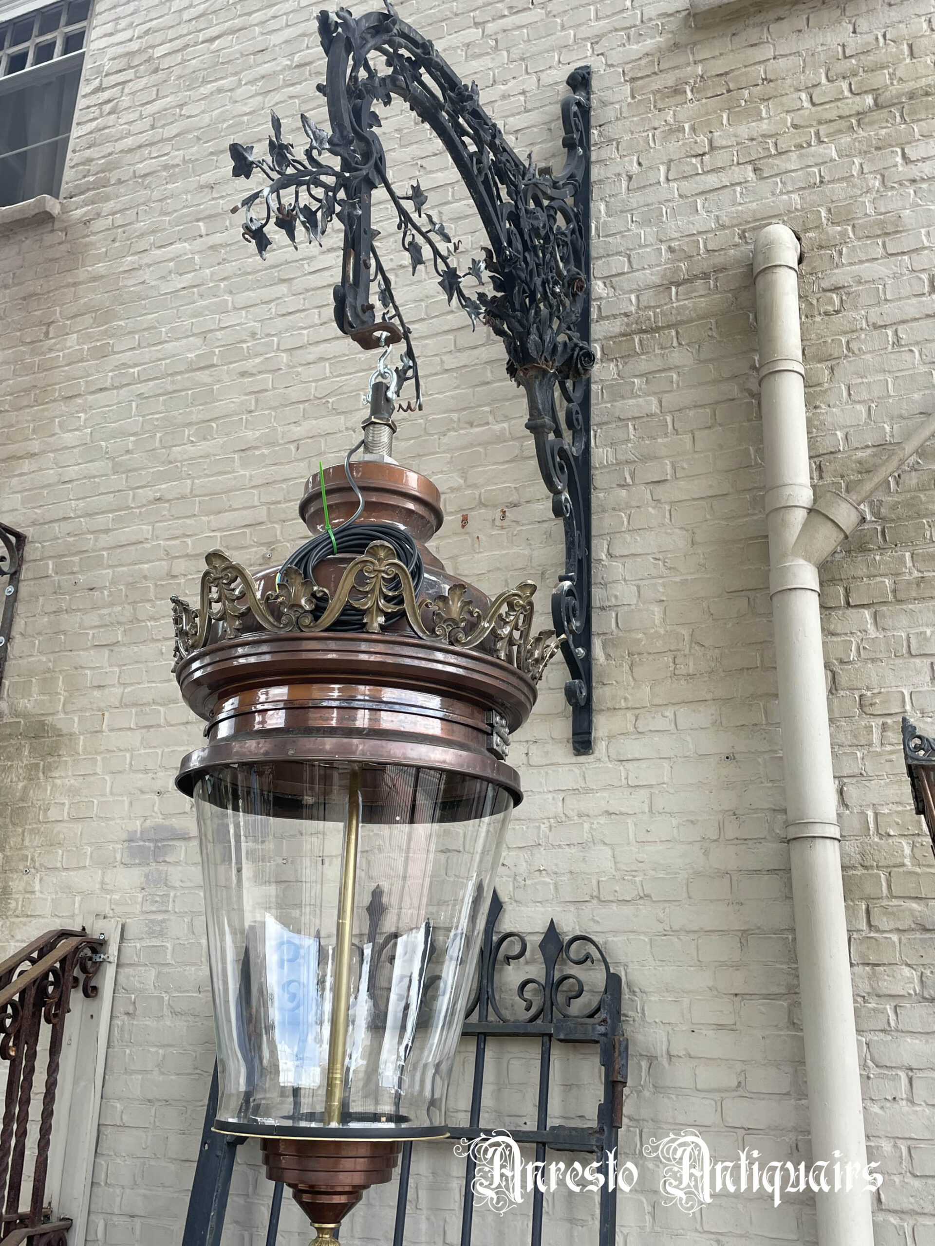 Ref. 121 – Kasteelhanglamp, kasteellantaarn foto 1