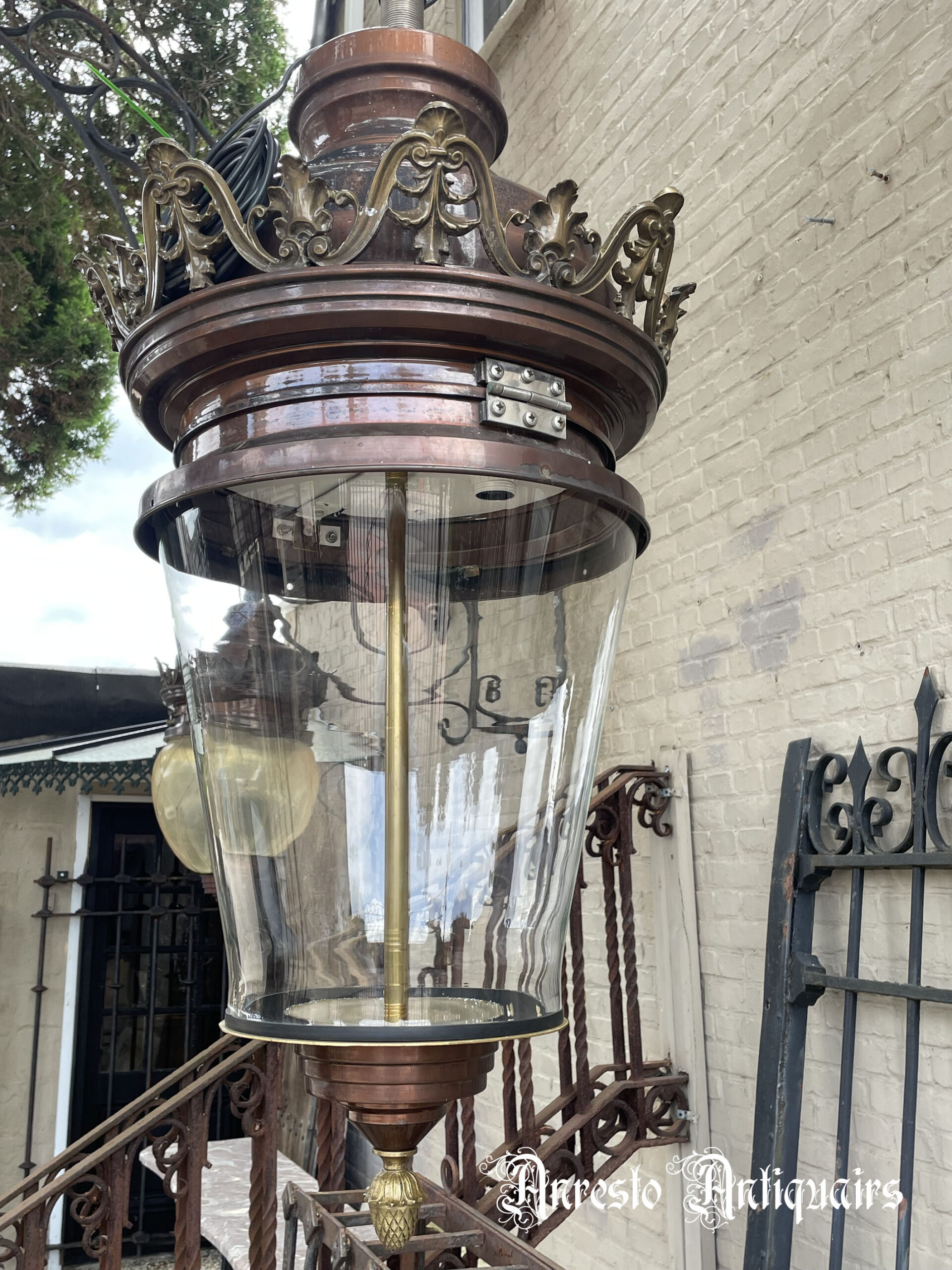 Ref. 121 – Kasteelhanglamp, kasteellantaarn foto 3