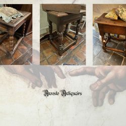 Ref. 15 – Antieke kruk en joint tables